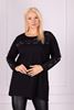 Picture of CURVY GIRL TOP WITH ZIRCONIA STRIPES